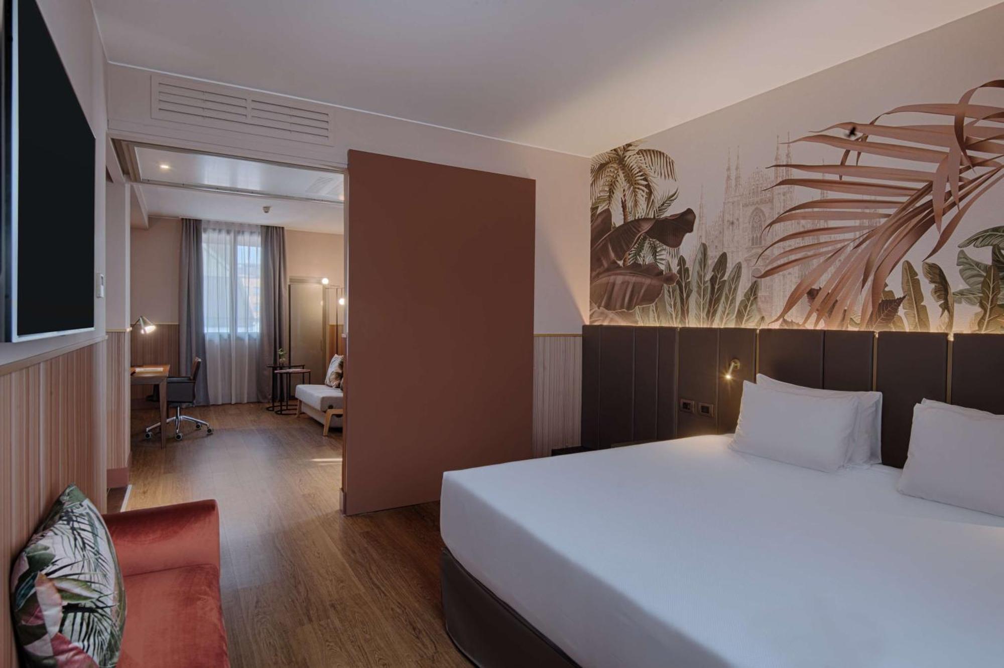 เอ็นเอช มิลาโน ทัวริ่ง Hotel มิลาน ภายนอก รูปภาพ